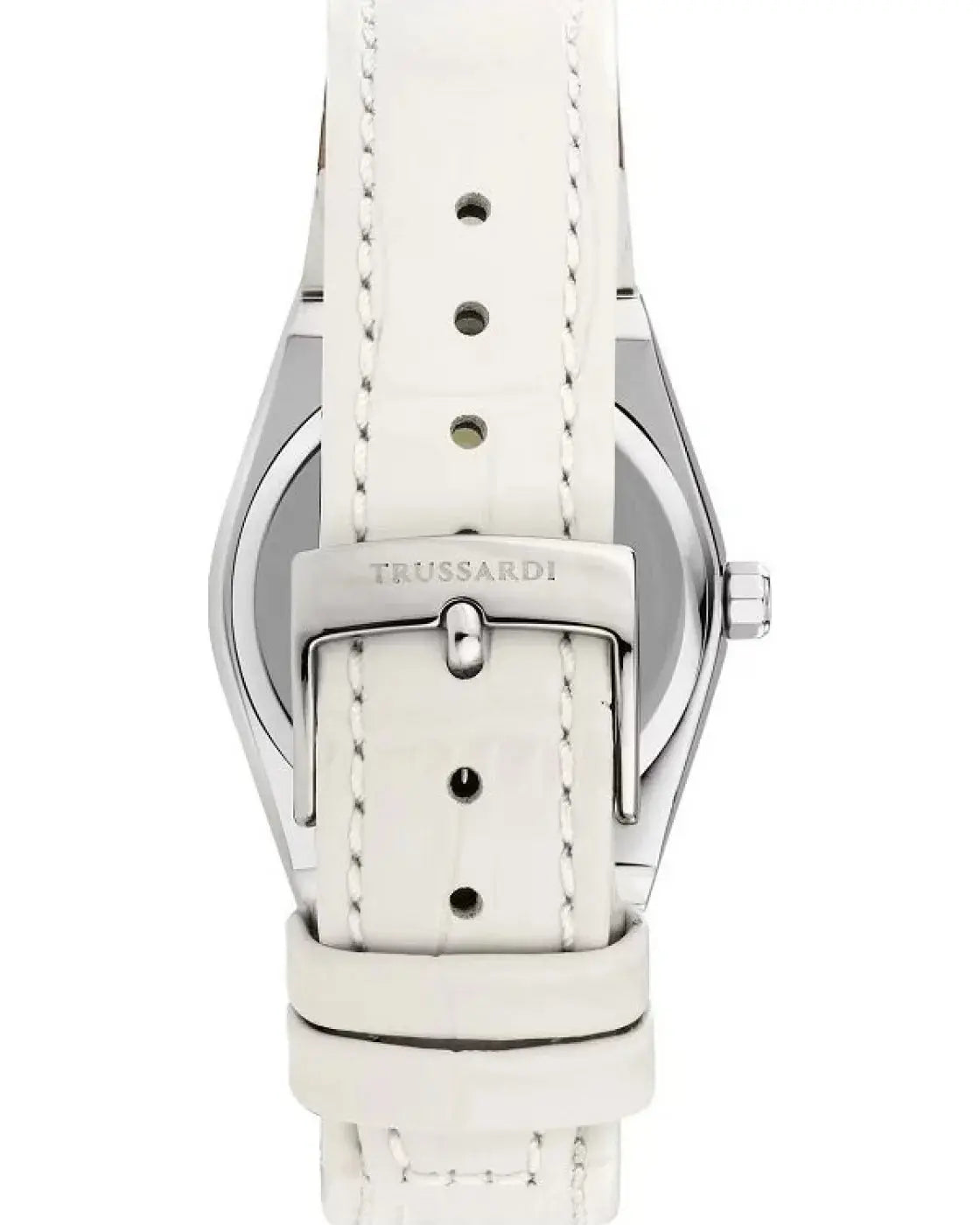TRUSSARDI R2451175501 T-Milano White Leather Strap