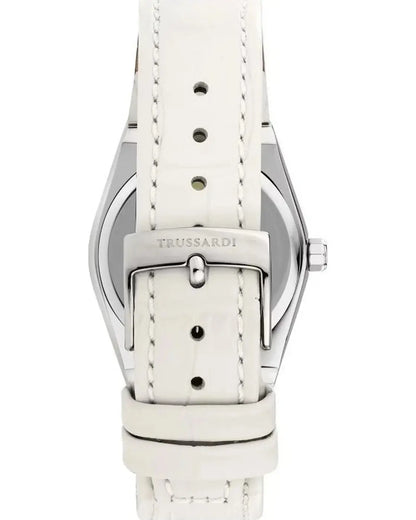 TRUSSARDI R2451175501 T-Milano White Leather Strap