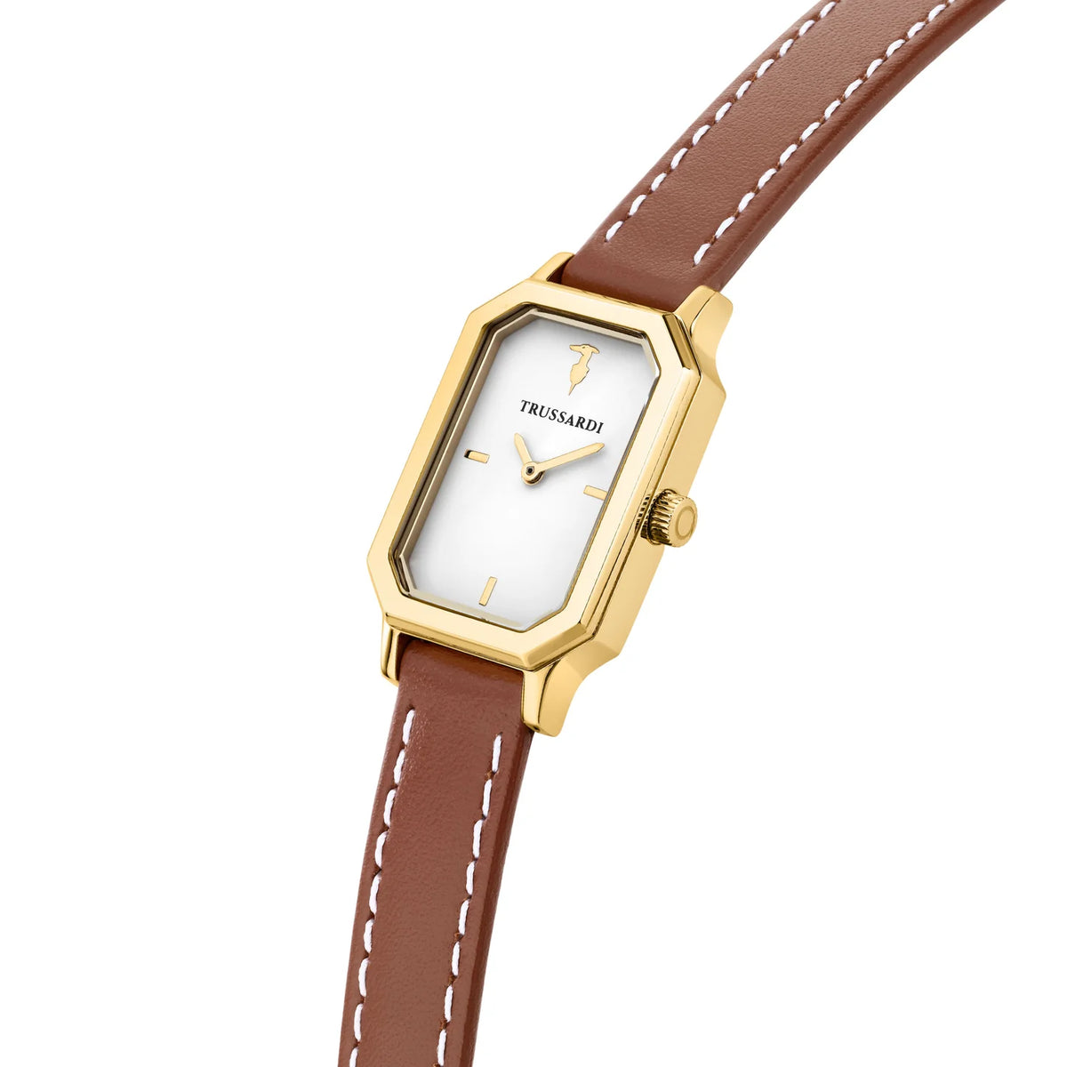TRUSSARDI R2451179500 T-Brera Brown Leather Strap