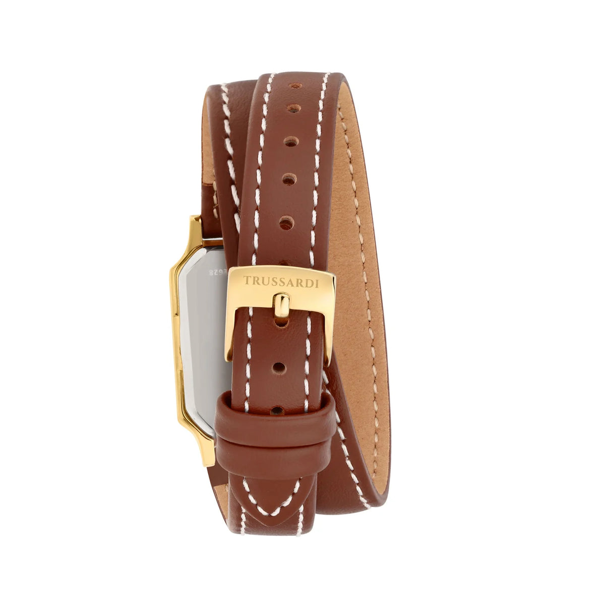 TRUSSARDI R2451179500 T-Brera Brown Leather Strap