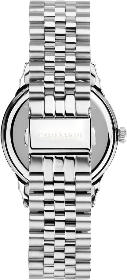 TRUSSARDI R2453141010 T-Bent Silver Stainless Steel Bracelet