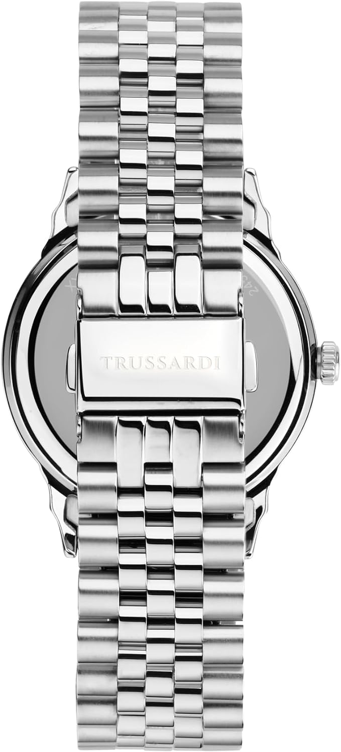 TRUSSARDI R2453141012 T-Bent Silver Stainless Steel Bracelet