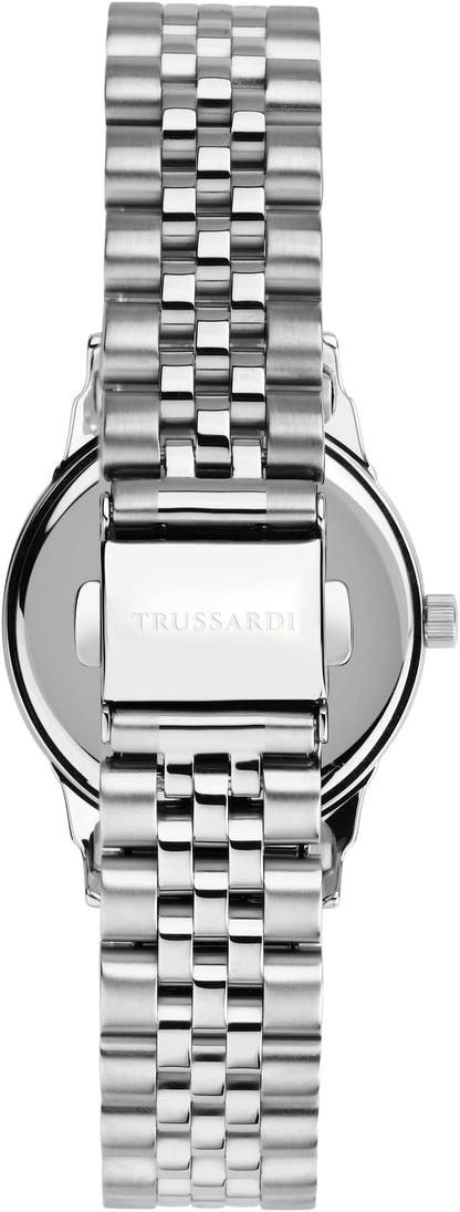 TRUSSARDI R2453144513 T-Bent Silver Stainless Steel Bracelet