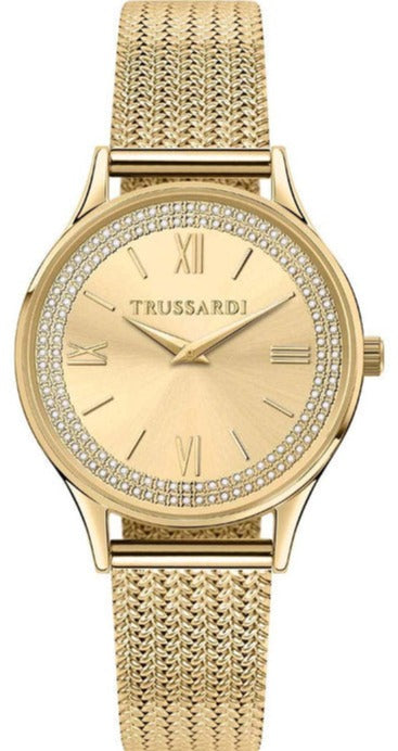 TRUSSARDI R2453152506 T-Star Gold Stainless Steel Bracelet