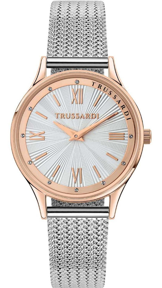 TRUSSARDI R2453152507 T-Star Silver Stainless Steel Bracelet