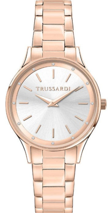 TRUSSARDI R2453152510 T-Star Rose Gold Stainless Steel Bracelet