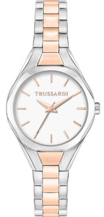 TRUSSARDI R2453157509 Small Wrist Two Tone Stainless Steel Bracelet