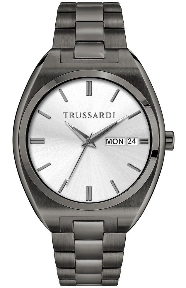 TRUSSARDI R2453159004 Metropolitan Black Stainless Steel Bracelet