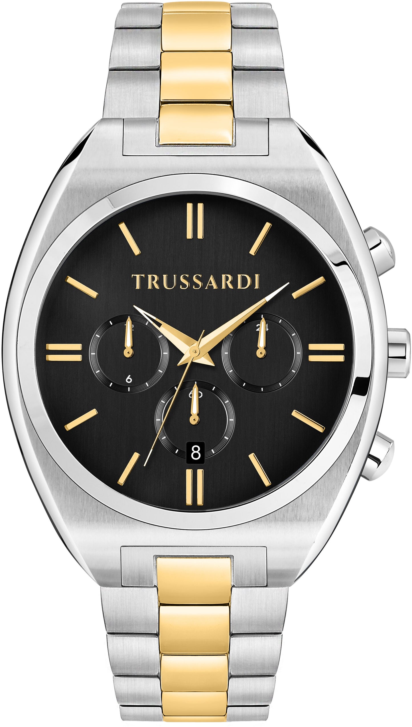 TRUSSARDI R2453159009 Metropolitan Two Tone Stainless Steel Bracelet