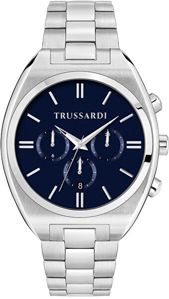 TRUSSARDI R2453159010 Metropolitan Silver Stainless Steel Bracelet