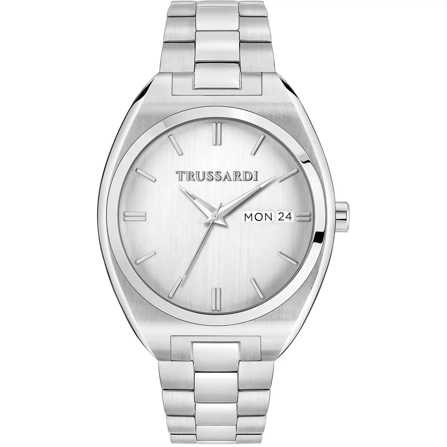 TRUSSARDI R2453159504 Metropolitan Silver Stainless Steel Bracelet