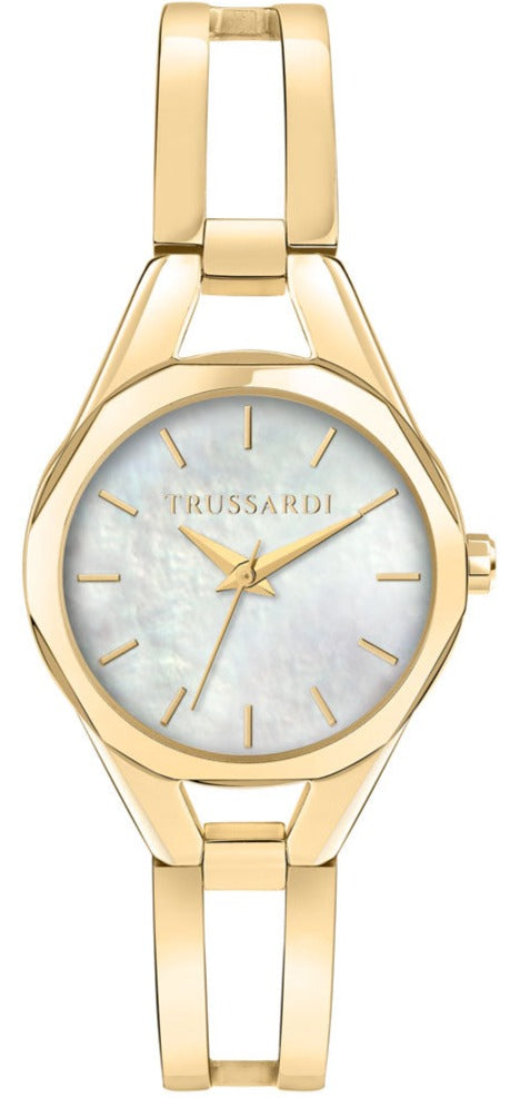 TRUSSARDI R2453159501 Metropolitan Gold Stainless Steel Bracelet