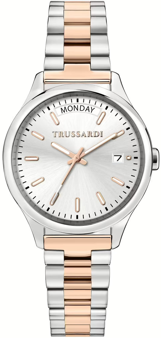 TRUSSARDI R2453170501 City Life Two Tone Stainless Steel Bracelet