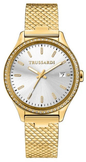 TRUSSARDI R2453170504 City Life Gold Stainless Steel Bracelet