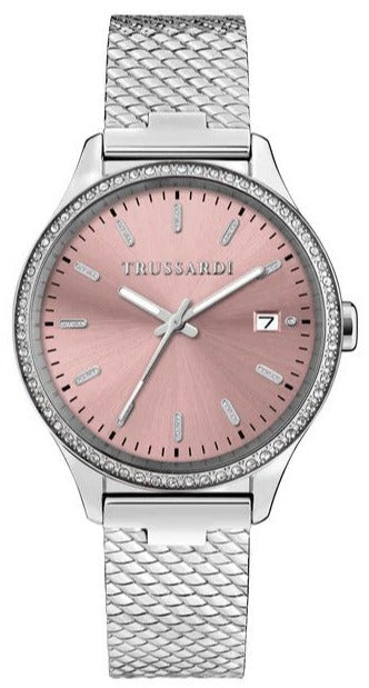 TRUSSARDI R2453170506 City Life Silver Stainless Steel Bracelet