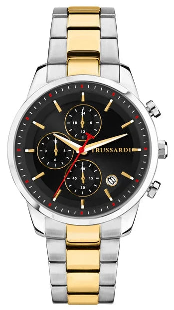 TRUSSARDI R2453171001 T-Bridge Two Tone Stainless Steel Bracelet