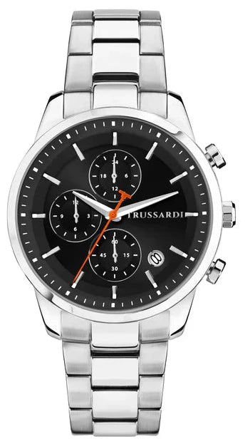 TRUSSARDI R2453171002 T-Bridge Silver Stainless Steel Bracelet