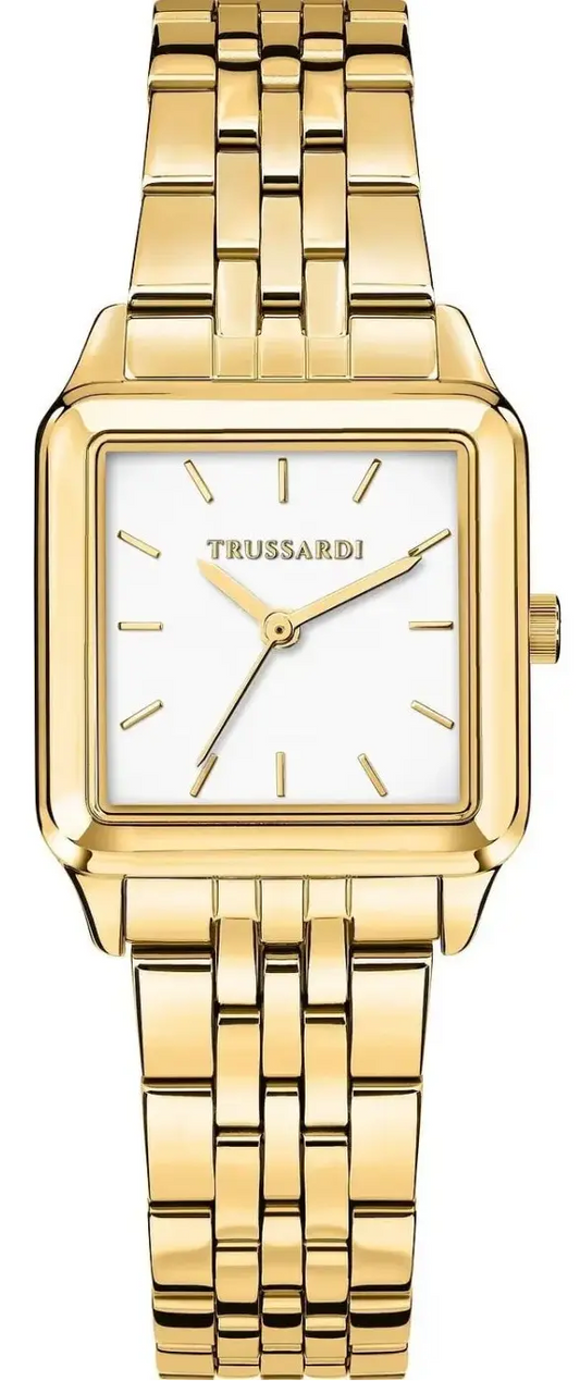 TRUSSARDI R2453173501 T-Forma Gold Stainless Steel Bracelet