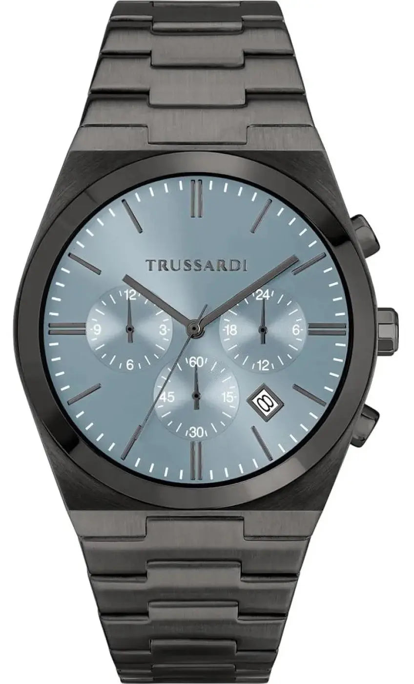 TRUSSARDI R2453175001 T-Milano Black Stainless Steel Bracelet