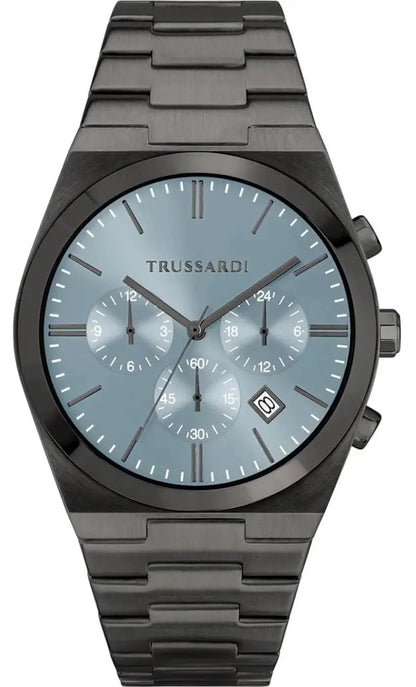 TRUSSARDI R2453175001 T-Milano Black Stainless Steel Bracelet