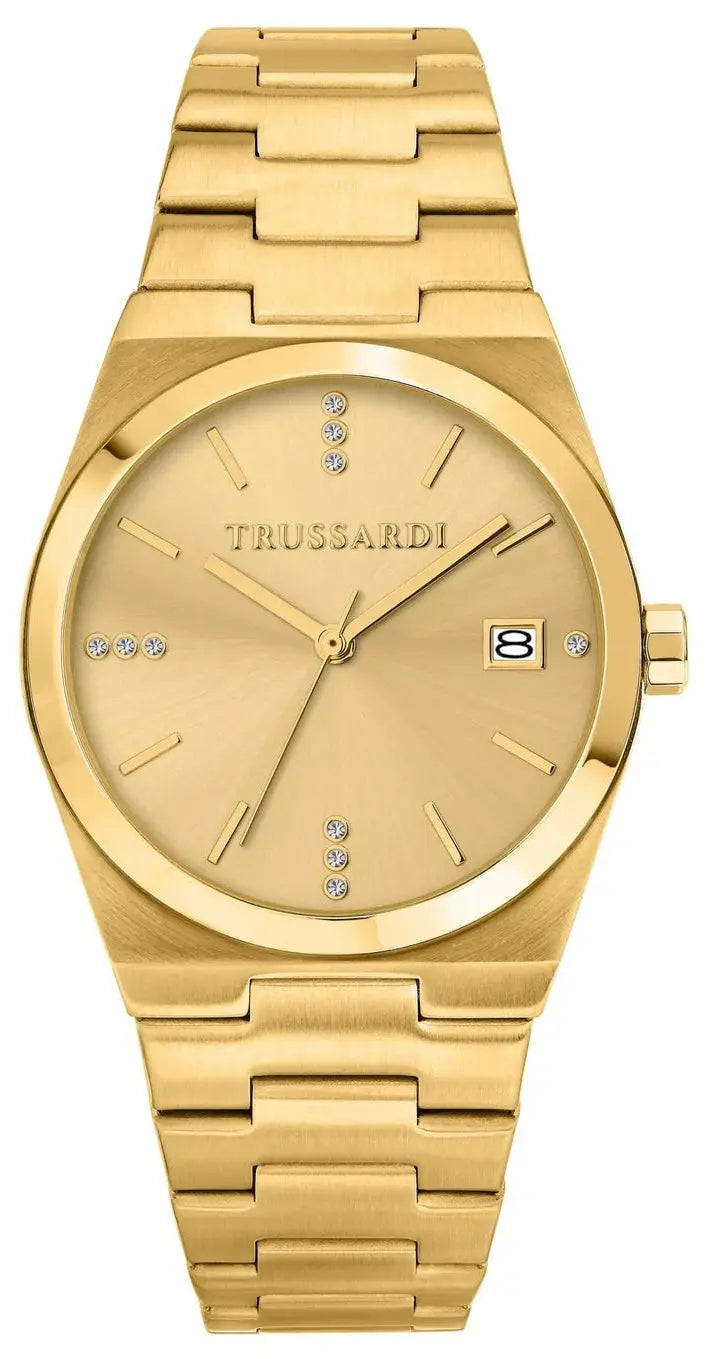 TRUSSARDI R2453175502 T-Milano Gold Stainless Steel Bracelet