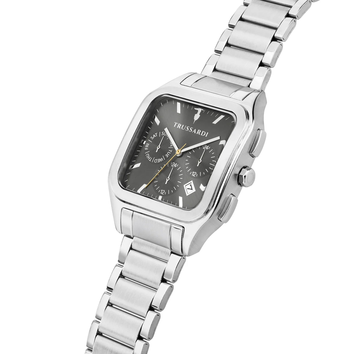 TRUSSARDI R2453177001 T-Quadro Stainless Steel Bracelet
