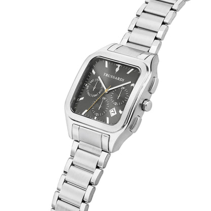 TRUSSARDI R2453177001 T-Quadro Stainless Steel Bracelet