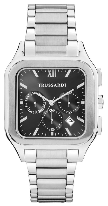 TRUSSARDI R2453177002 T-Quadro Stainless Steel Bracelet