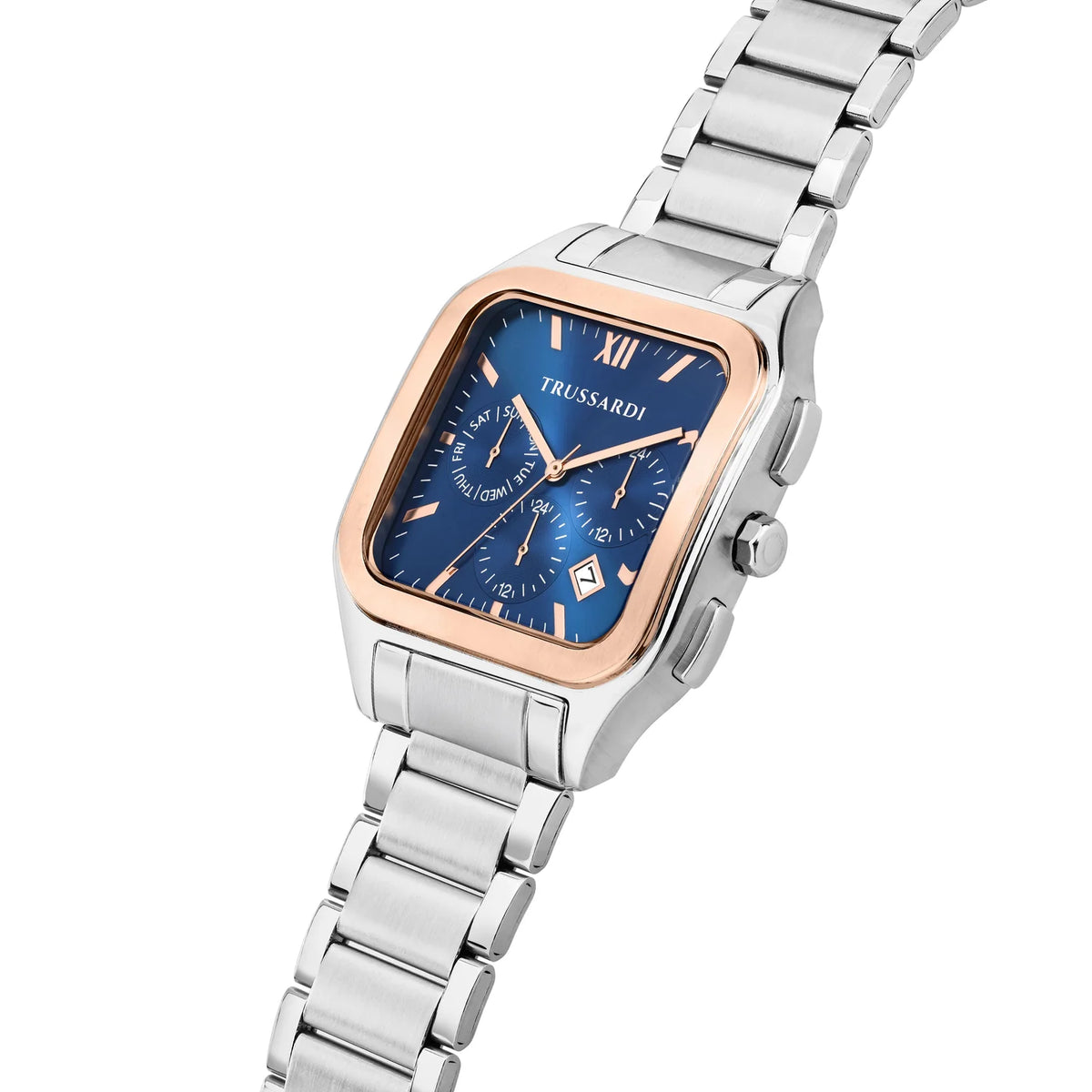 TRUSSARDI R2453177003 T-Quadro Stainless Steel Bracelet