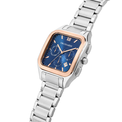 TRUSSARDI R2453177003 T-Quadro Stainless Steel Bracelet