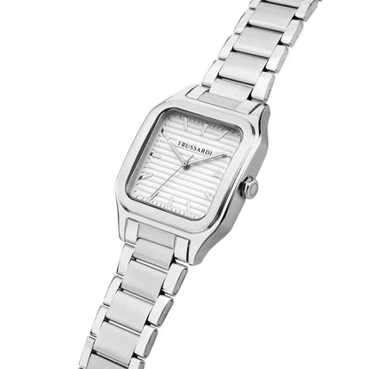 TRUSSARDI R2453178003 T-Quadro Stainless Steel Bracelet