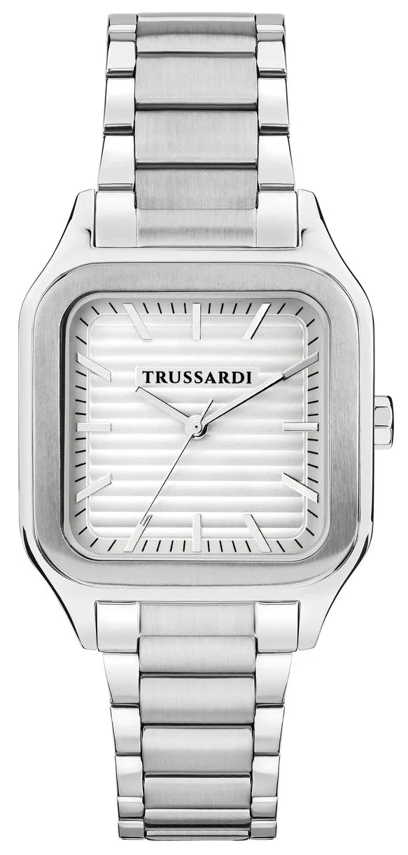 TRUSSARDI R2453178003 T-Quadro Stainless Steel Bracelet