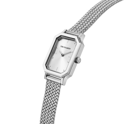 TRUSSARDI R2453179505 T-Brera Stainless Steel Mesh Bracelet
