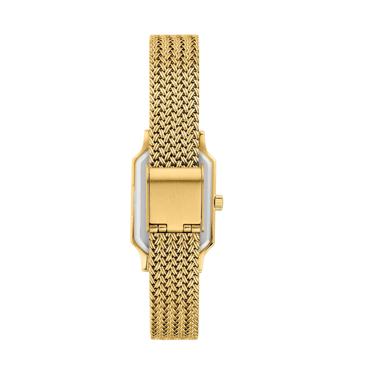 TRUSSARDI R2453179508 T-Brera Gold Stainless Steel Mesh Bracelet