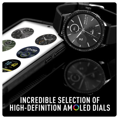 Reflex Active RA-SP-300R-01 Smartwatch Black Silicon Strap