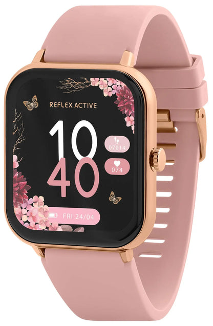 Reflex Active RA23-2166 Smartwatch Pink Silicon Strap