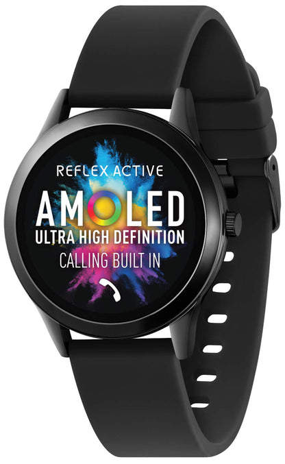 Reflex Active RA31-2195 Smartwatch Black Silicon Strap