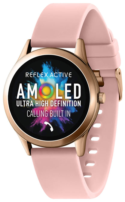 Reflex Active RA31-2196 Smartwatch Pink Silicon Strap