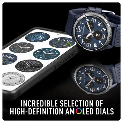 Reflex Active RA400R-5ATM-01 Smartwatch Blue Silicon Strap