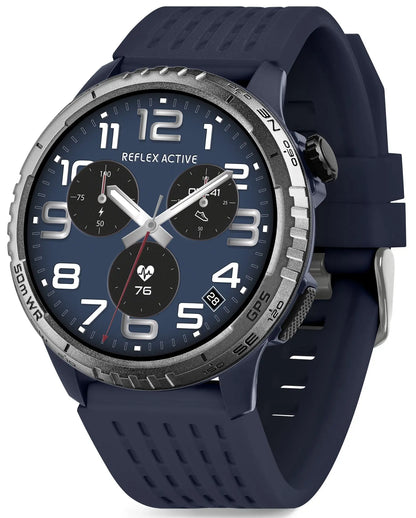 Reflex Active RA400R-5ATM-01 Smartwatch Blue Silicon Strap