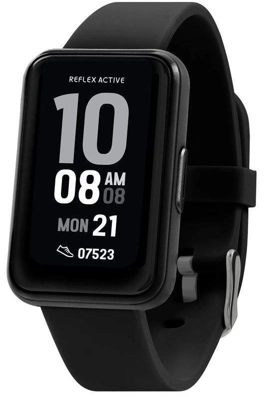 Reflex Active RA49-2227 Smartwatch Black Silicon Strap