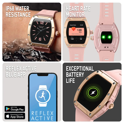 Reflex Active RA52-2226 Smartwatch Pink Silicon Strap