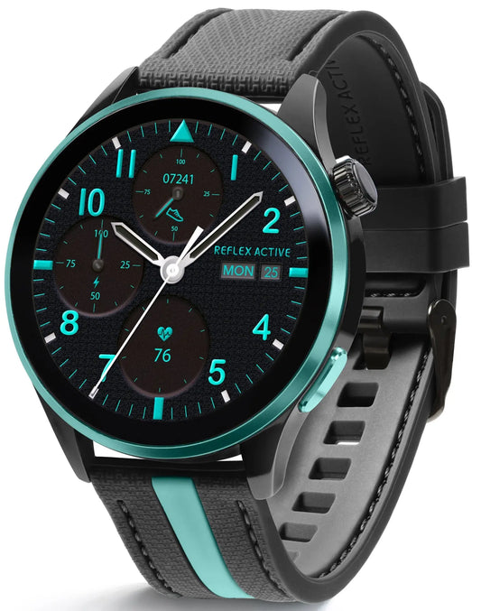 Reflex Active RA54-2232 Smartwatch Black Silicon Strap
