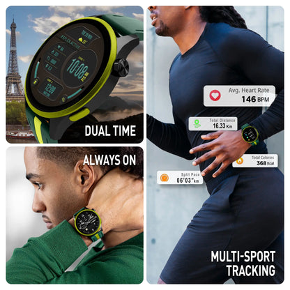 Reflex Active RA54-2238 Smartwatch Green Silicon Strap