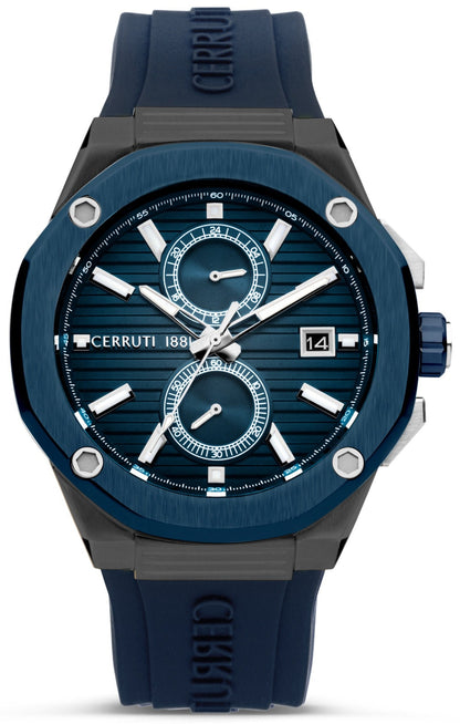 Cerruti CIWGQ0006902 Razzuolo Blue Silicon Strap