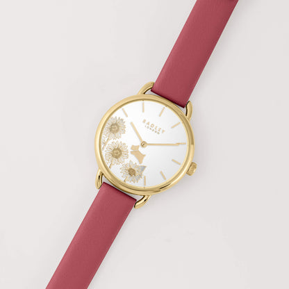 Radley London RY21622 Sunflower Fuchsia Leather Strap