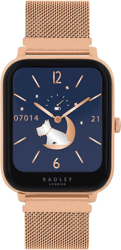 Radley London RYS11-4008-SET Series 11 Smartwatch Rose Gold Stainless Steel Bracelet