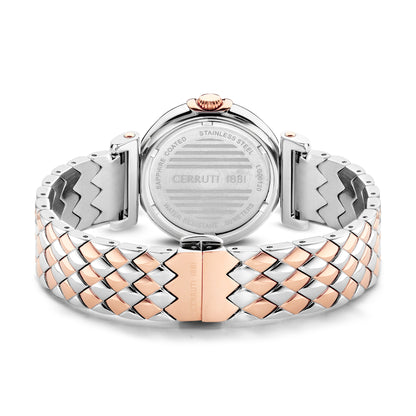 Cerruti CIWLG0012002 Sesia Two Tone Stainless Steel Bracelet