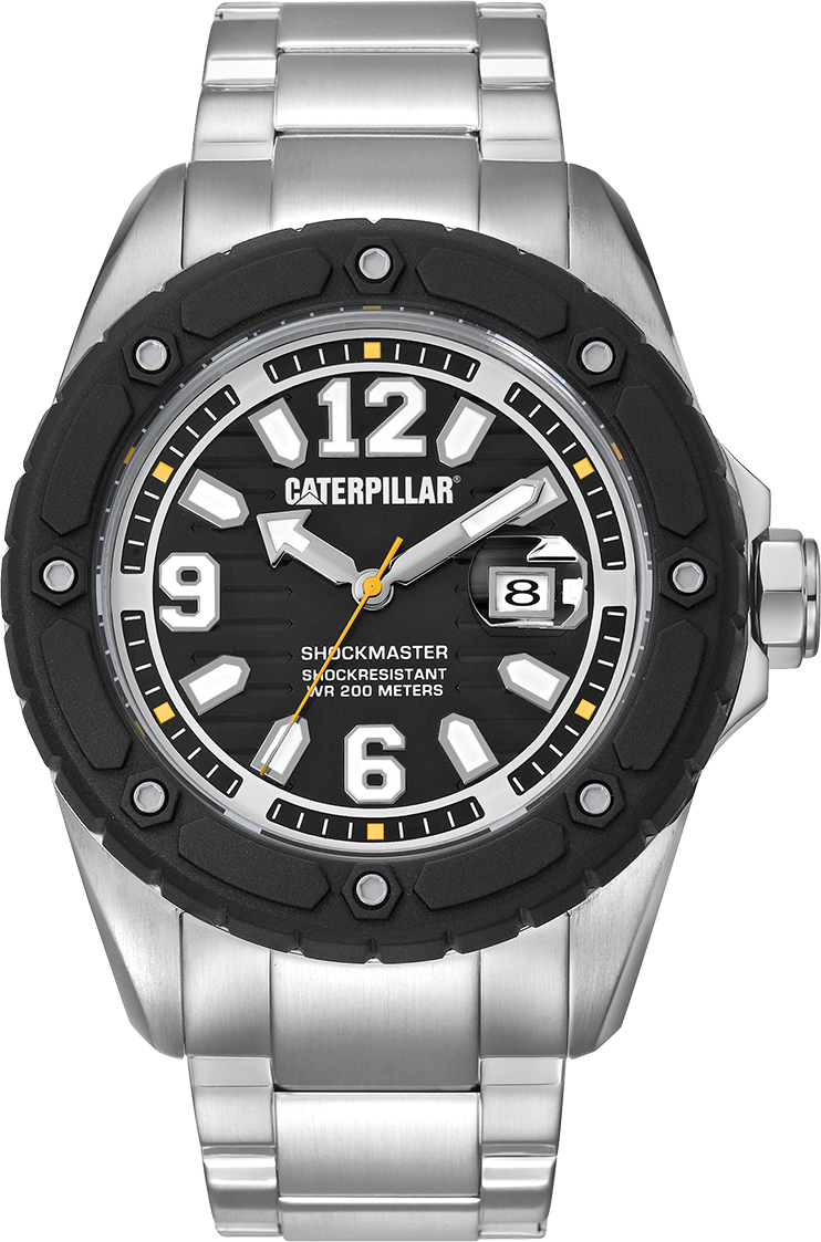 CATERPILLAR SG14111131 Shockmaster Stainless Steel Bracelet