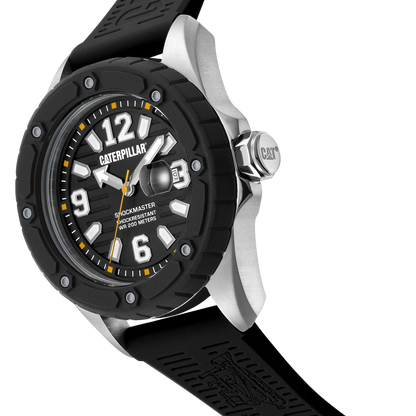 CATERPILLAR SG14121131 Shockmaster Black Silicon Strap
